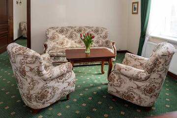 Фото номера Улучшенный люкс Отель Pałac Godętowo г. Leczyce 4